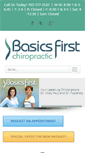 Mobile Screenshot of basicsfirstchiropractic.com